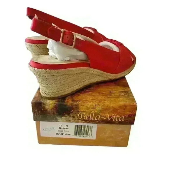 Bella Vita Shoes - Bella Vita Women's Espadrille Sandal Shoe Size 12